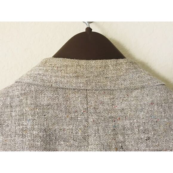 Men's KUPP Kuppenheimer Brown Tweed Sport Coat Jacket Size 32 Length - Picture 11 of 11